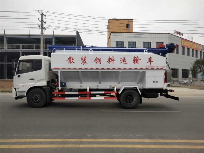 東風(fēng)天錦22方（11噸）電動(dòng)飼料車(chē)